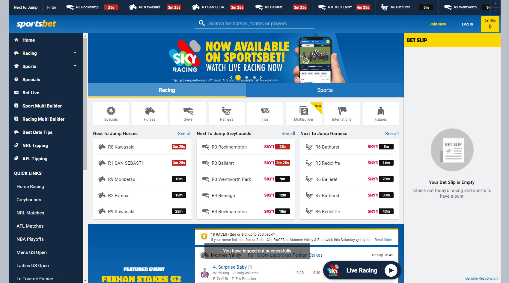 Free Sportsbet Offers, Bonus Bets and Promos