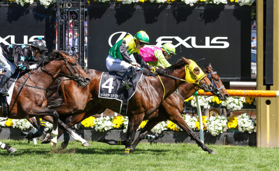 Robbie Dolan his name to the Melbourne Cup honour roll Just Racing